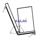 座垫与靠背角度的测量工具