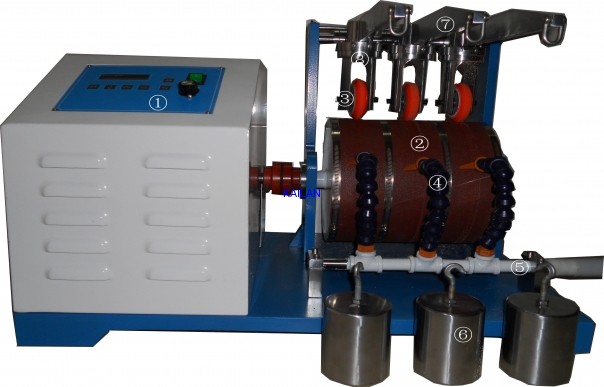 QI-022轮滑鞋轮子耐磨试验机